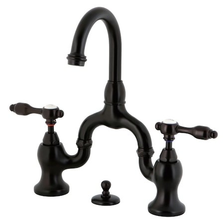 Kingston Brass KS7995TAL Bridge Bathroom Faucet, Oil Rubbed Bronze KS7995TAL